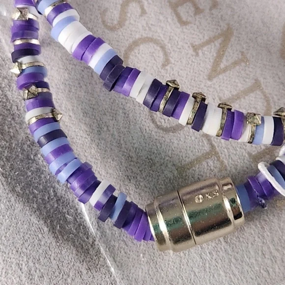 🆕✨💜Kendra Scott Reece bracelet, purple & gold, NWT-BRAND NEW! - Picture 6 of 6